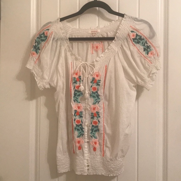 Sundance Tops - Brand new, never worn Sundance top, size medium